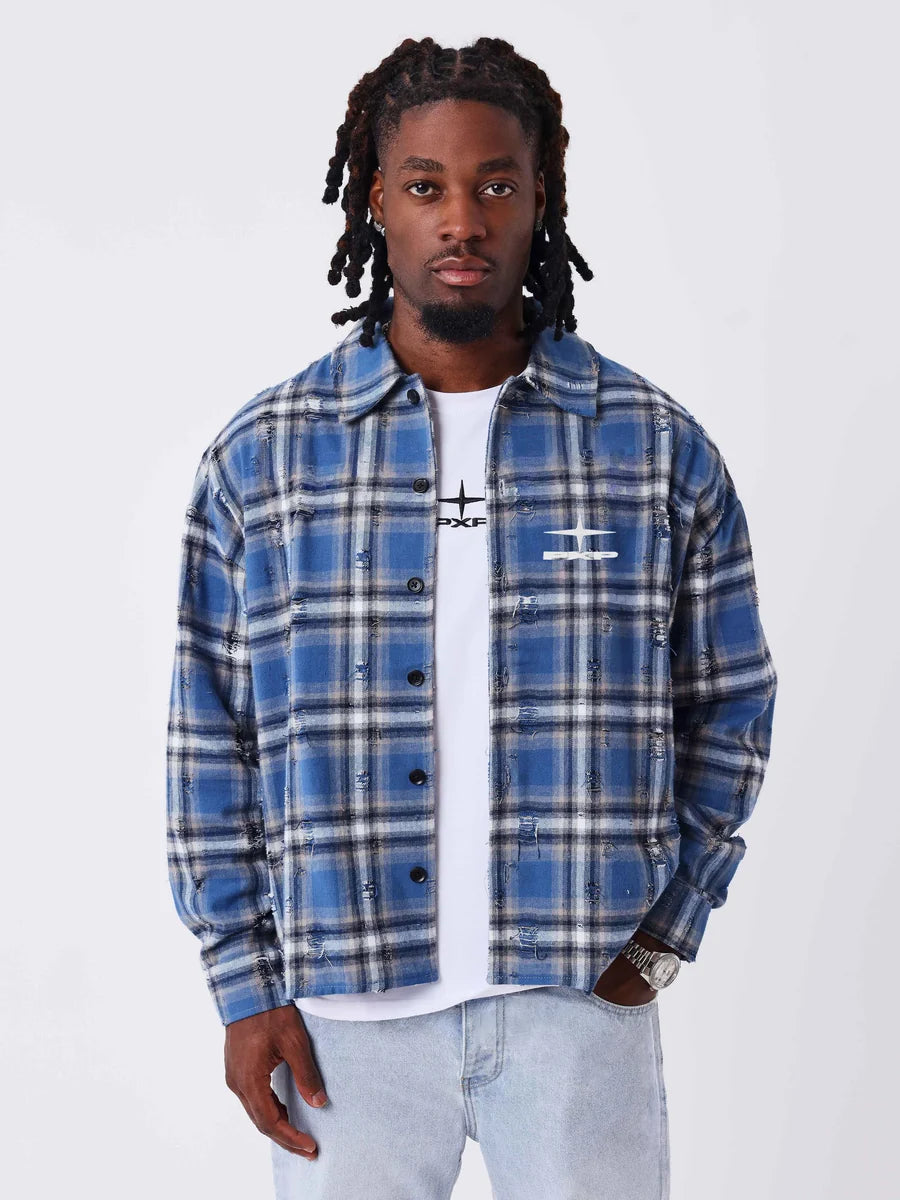 Camicia PXP maniche lunghe a quadri