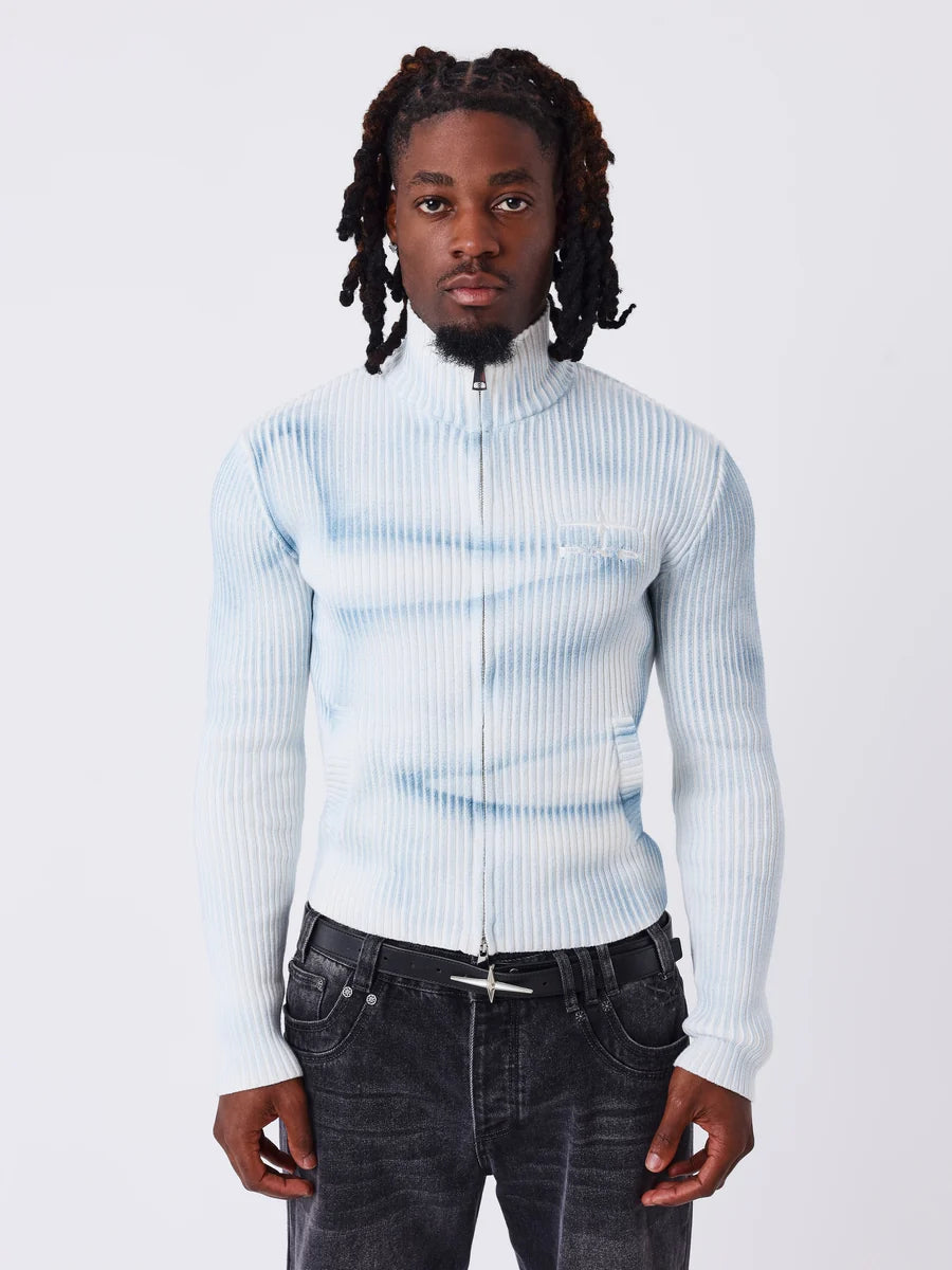 Maglione PxP con zip Mountain