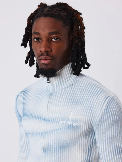 Maglione PxP con zip Mountain