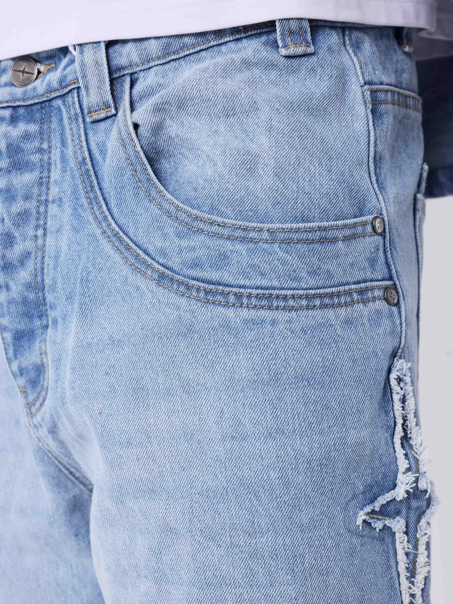 Jeans PXP con inserti polaris