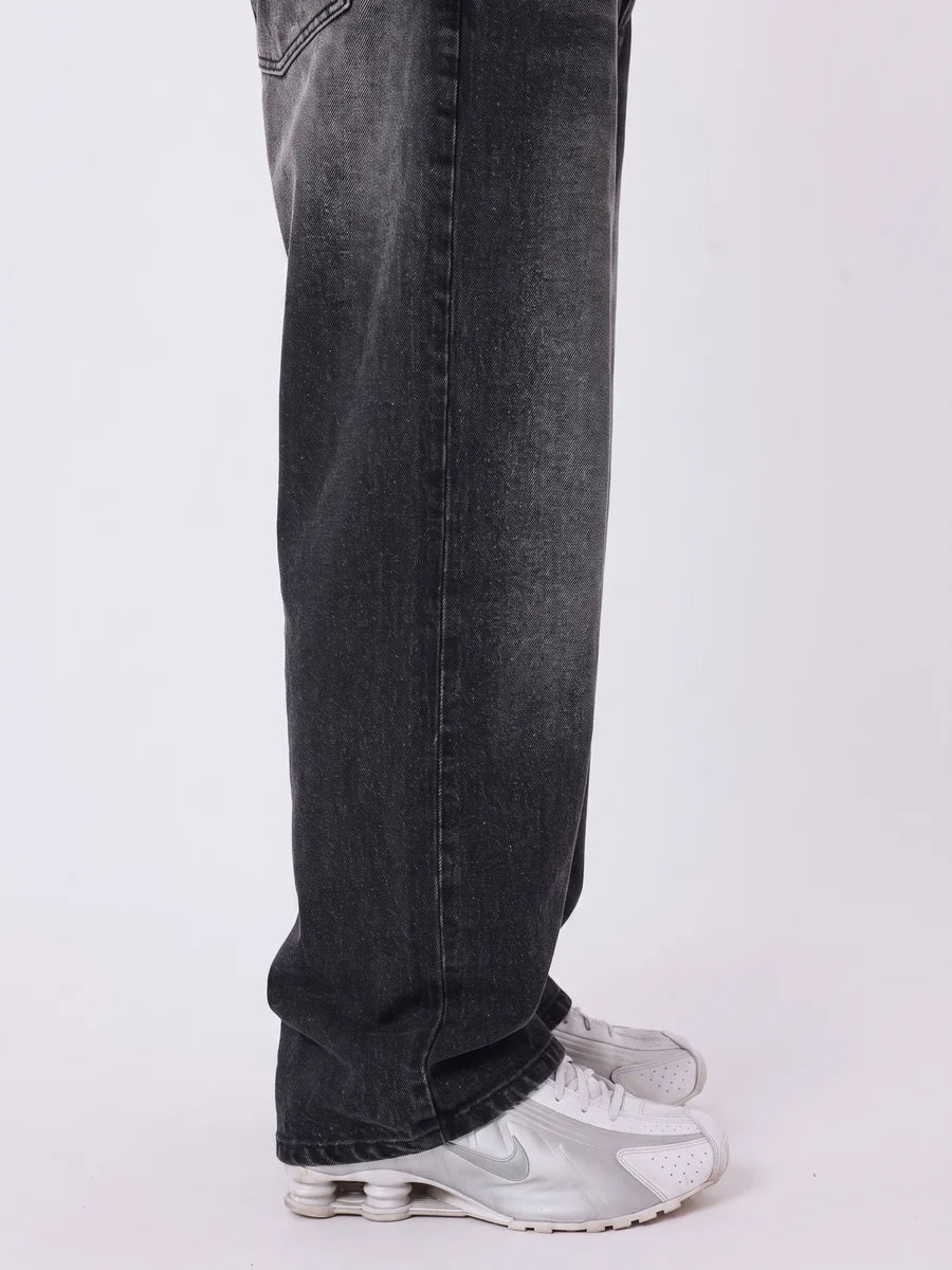 Jeans PxP larghi a gamba larga e vestibilità loose