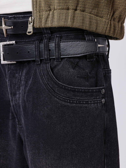 Jeans sbiaditi Star doppia fibbia PXP