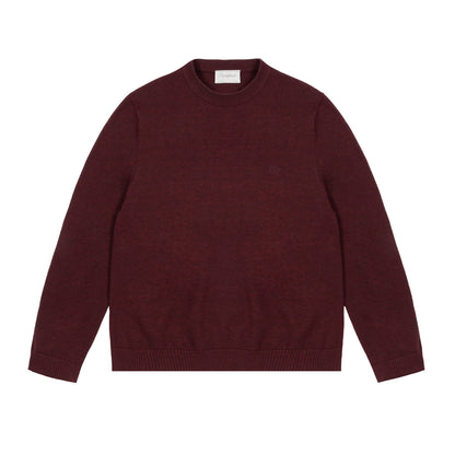 Maglione Ribs Propaganda Burgundy