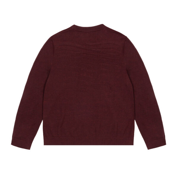 Maglione Ribs Propaganda Burgundy