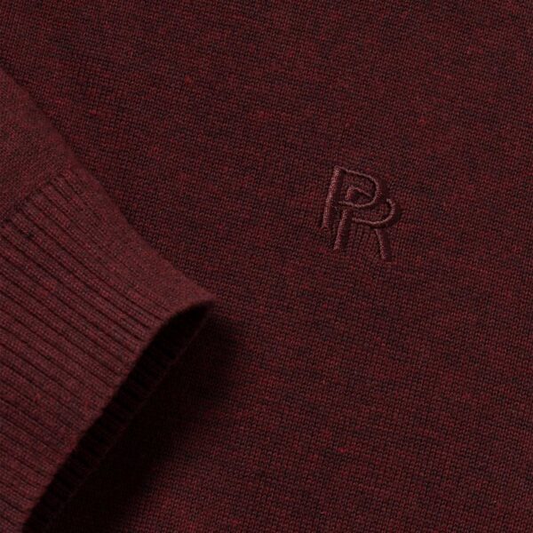 Maglione Ribs Propaganda Burgundy