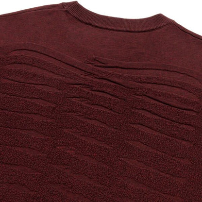 Maglione Ribs Propaganda Burgundy