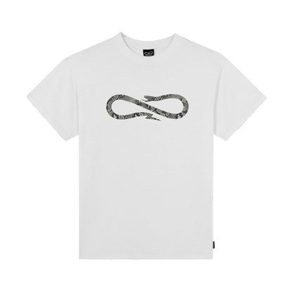 T-shirt Propaganda Logo Python Bianca