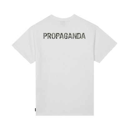 T-shirt Propaganda Logo Python Bianca