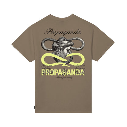 T-shirt Propaganda Whisper Tee Tortora