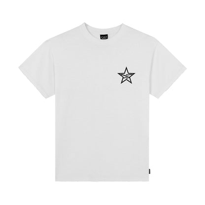 T-shirt Propaganda Domino Tee Bianca