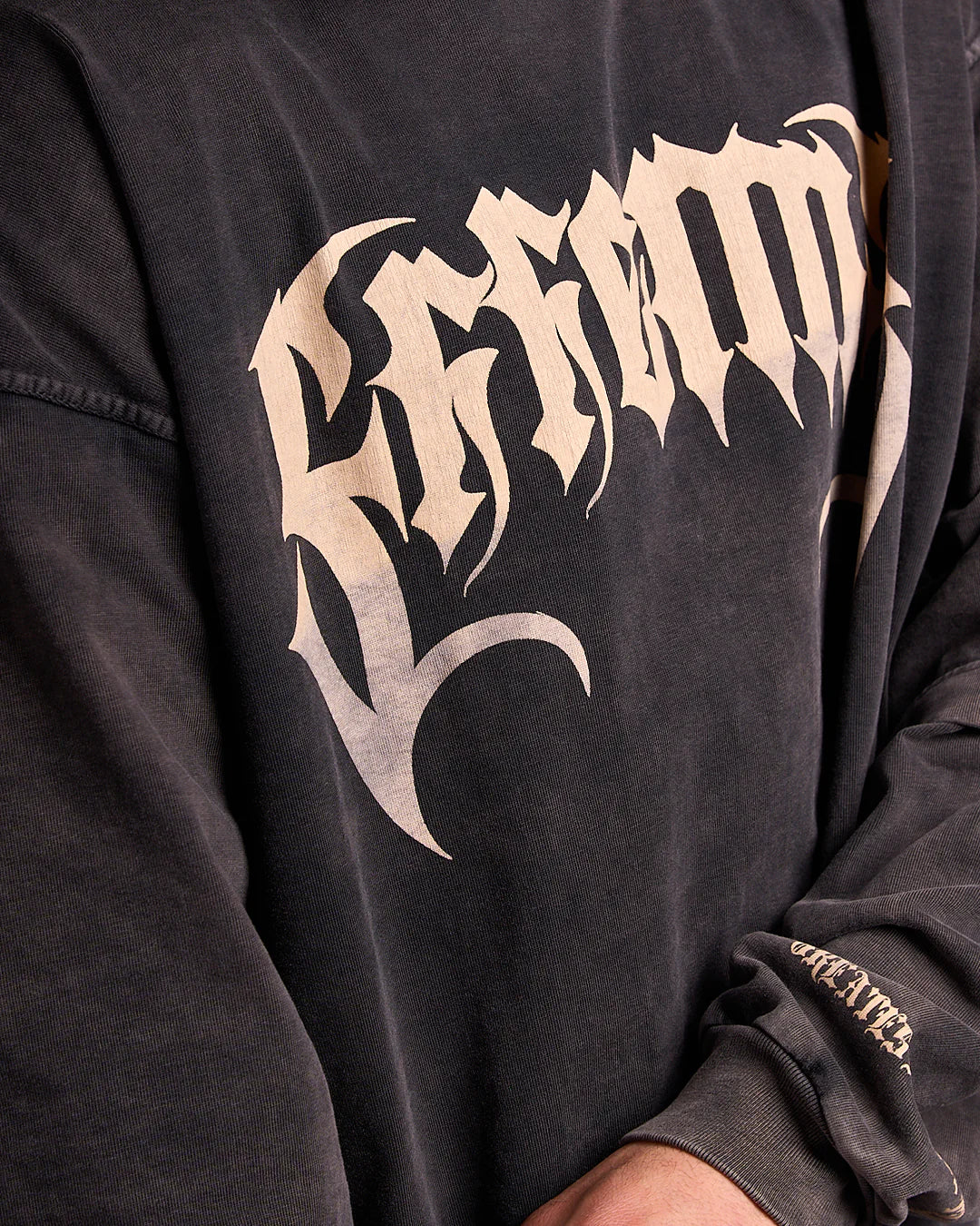 Longsleeve GOAT-Washed Black Edition