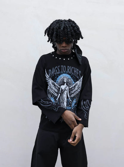 Longsleeve Rags Nera