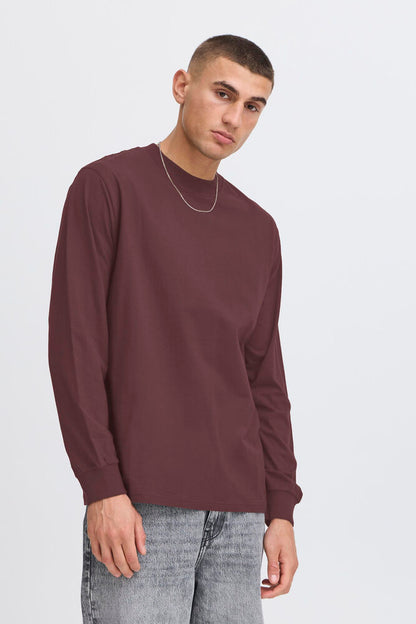 Longsleeve Borgogna Solid