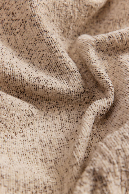 Jacket Tweed Crema Solid
