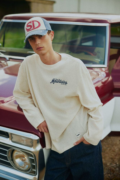 Longsleeve waffle SOLID