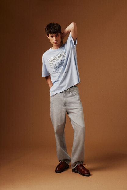 Jeans SOLID Grigio