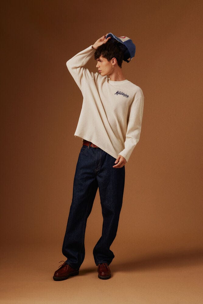 Longsleeve waffle SOLID