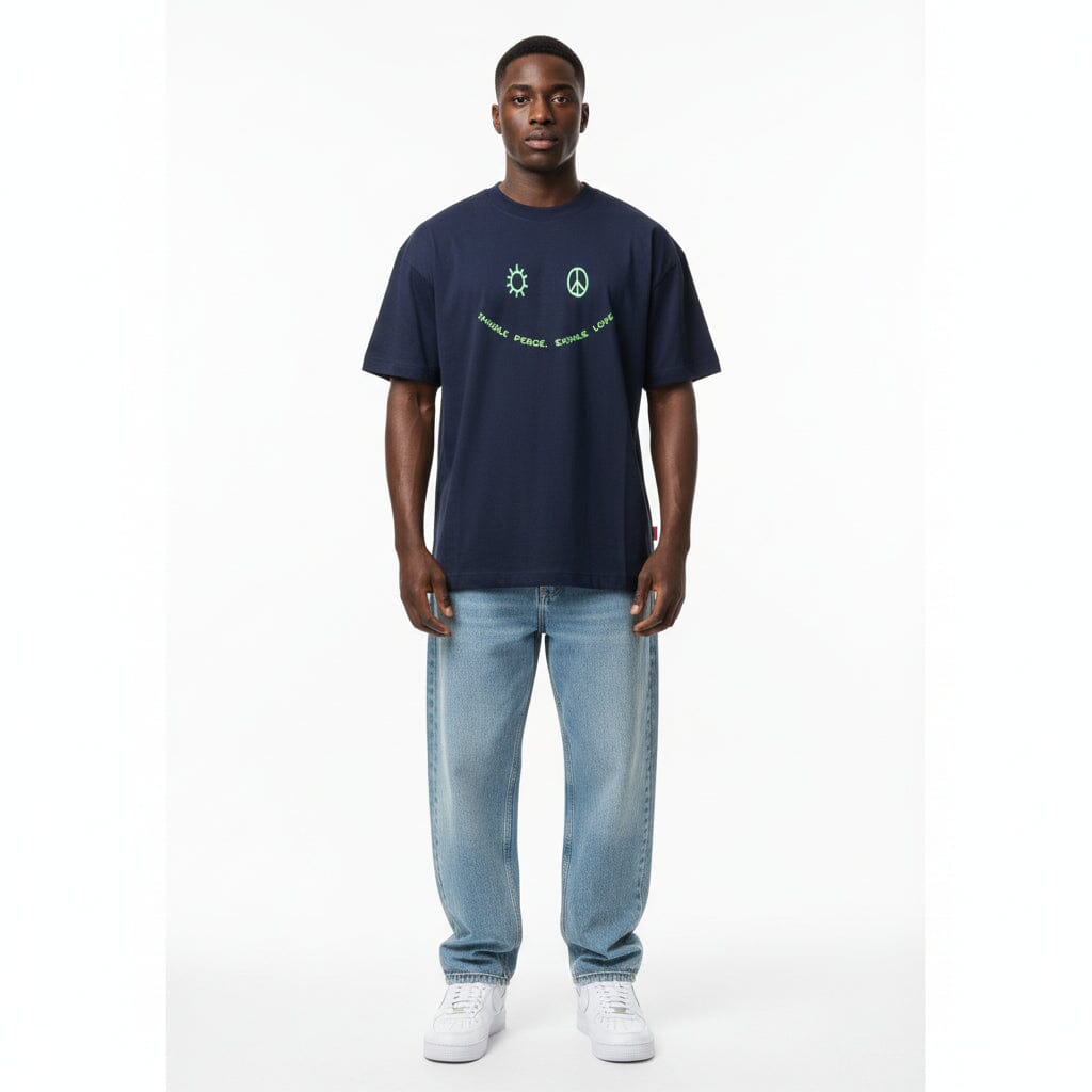 T-shirt Lovegang Smile Navy