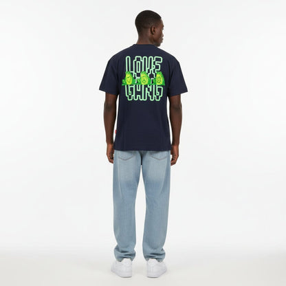 T-shirt Lovegang Smile Navy