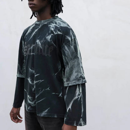 Longsleeve Tie-dye Sacrifice Strass
