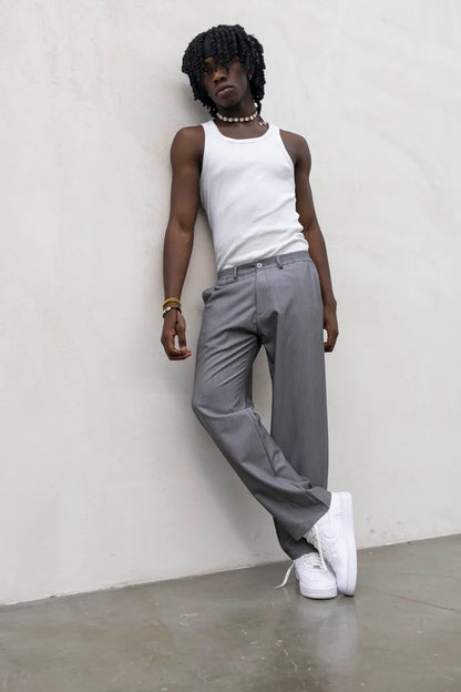 Pantalone sartoriale grigio