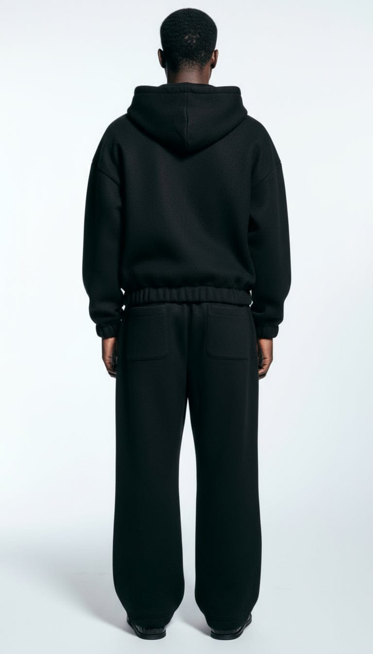 Coordinato Tuta Lana Hydo Big Boi Nera