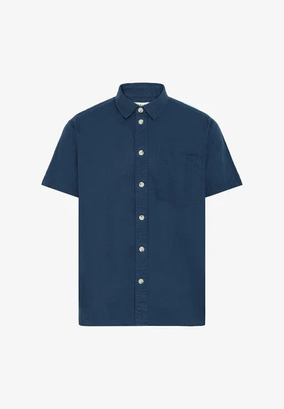 Camicia Solid insignia blue