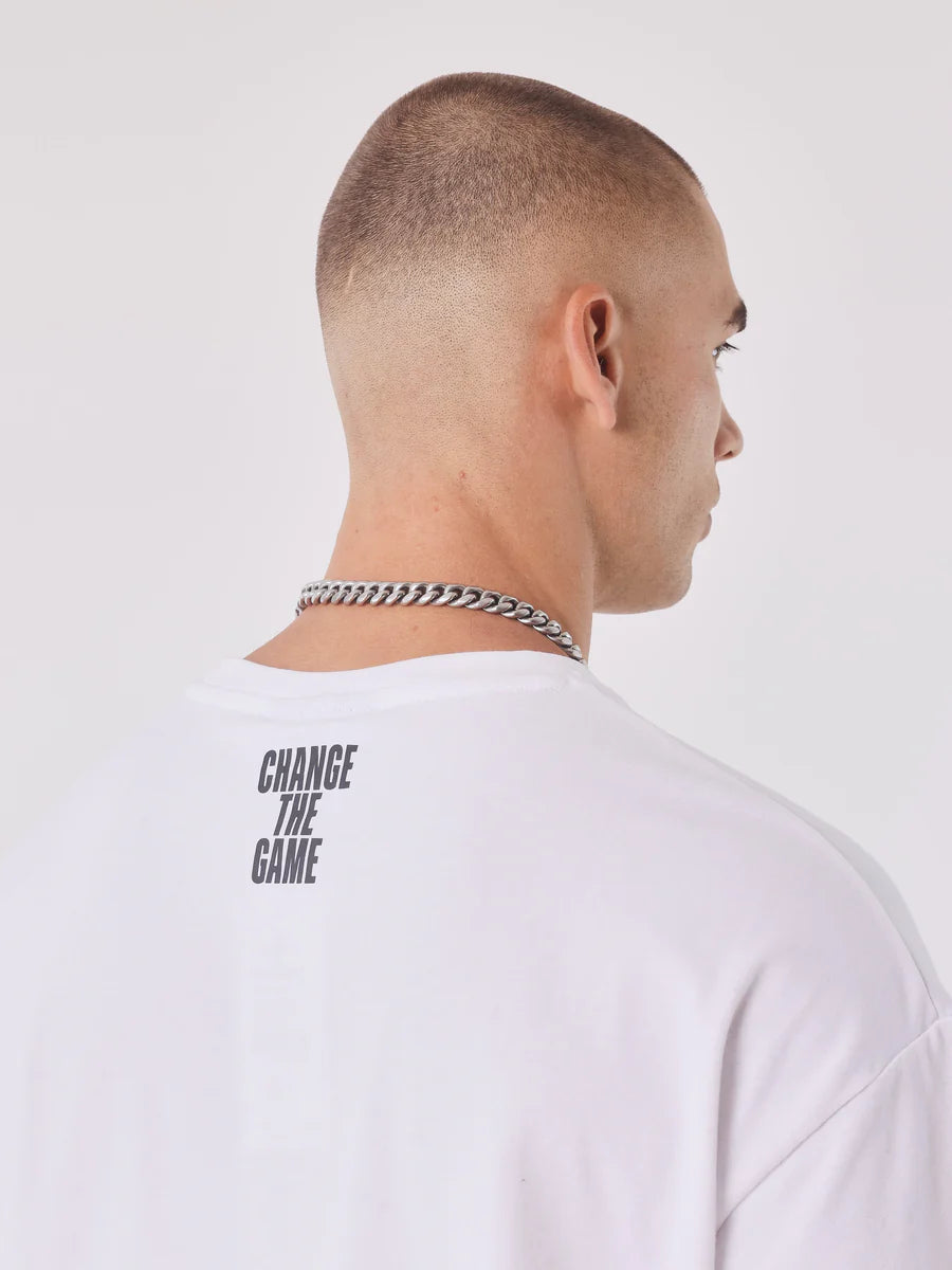 T-shirt oversize Essentials PXP bianca