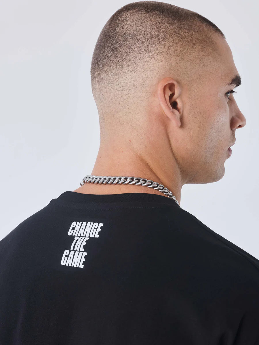 T-shirt oversize Essentials PXP nera