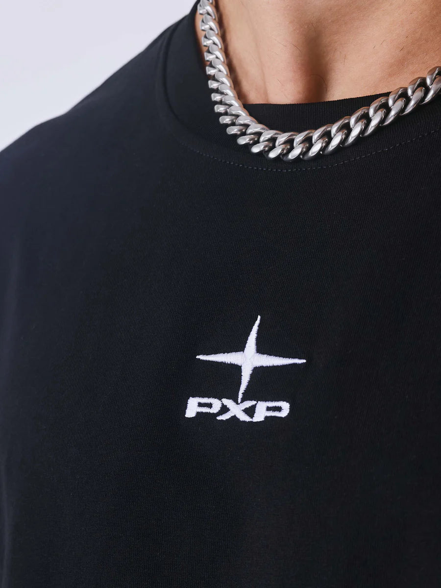 T-shirt oversize Essentials PXP nera