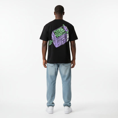 T-shirt Lovegang Turbo-Love Black