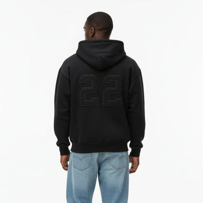 Felpa Trust No One zip '22' Nera