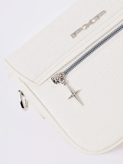 Borsa Crossbody PXP monogramma panna