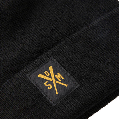 Cappello state of mind " RETROFUTURE BASIC " Beanie Black