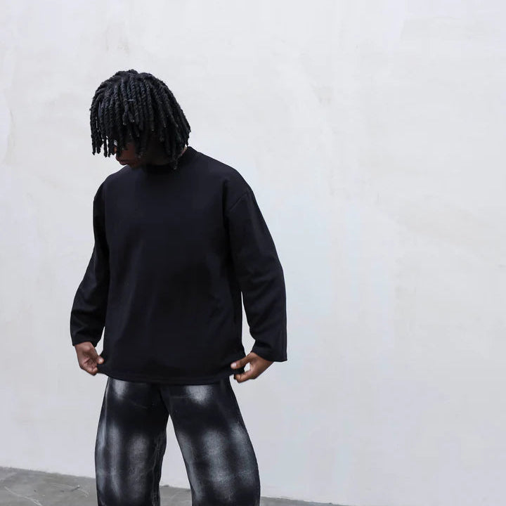 Longsleeve Basic Nera