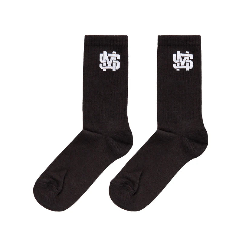 Calze 5tate Of Mind " MONOGRAM " Socks Black