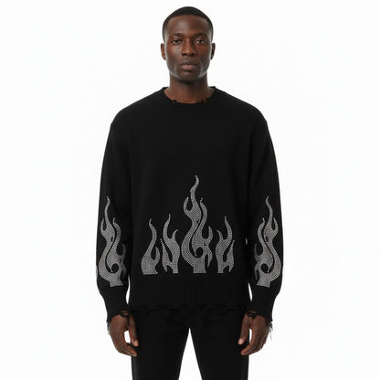 Maglione Flame Nero