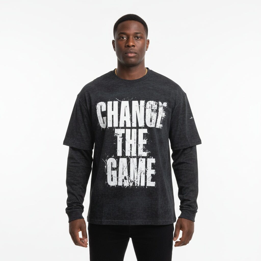 Longsveele PXP "Change The Game" Grafica Grunge