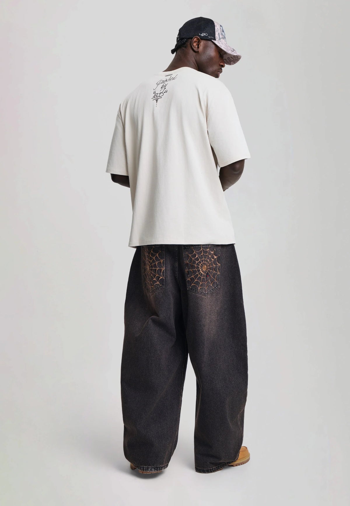 Jeans Balloon Ed Hardy marrone