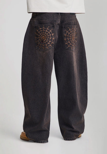 Jeans Balloon Ed Hardy marrone