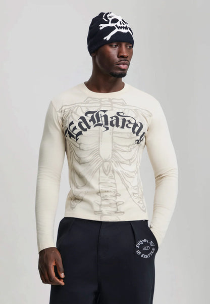 Longsleeve Gothic Skeleton Panna Ed Hardy