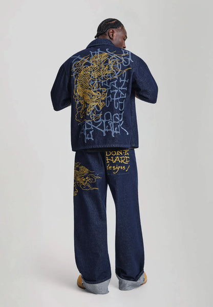 Jeans Dragon Ed Hardy