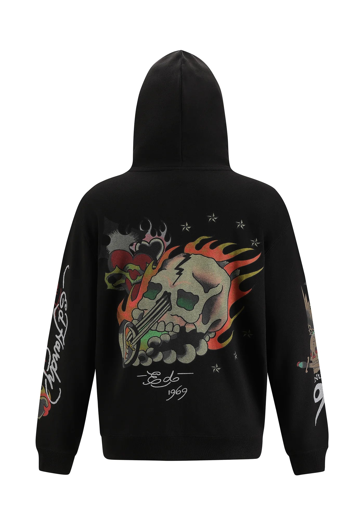 Ed Hardy Skull Out Of Hell Hoodie