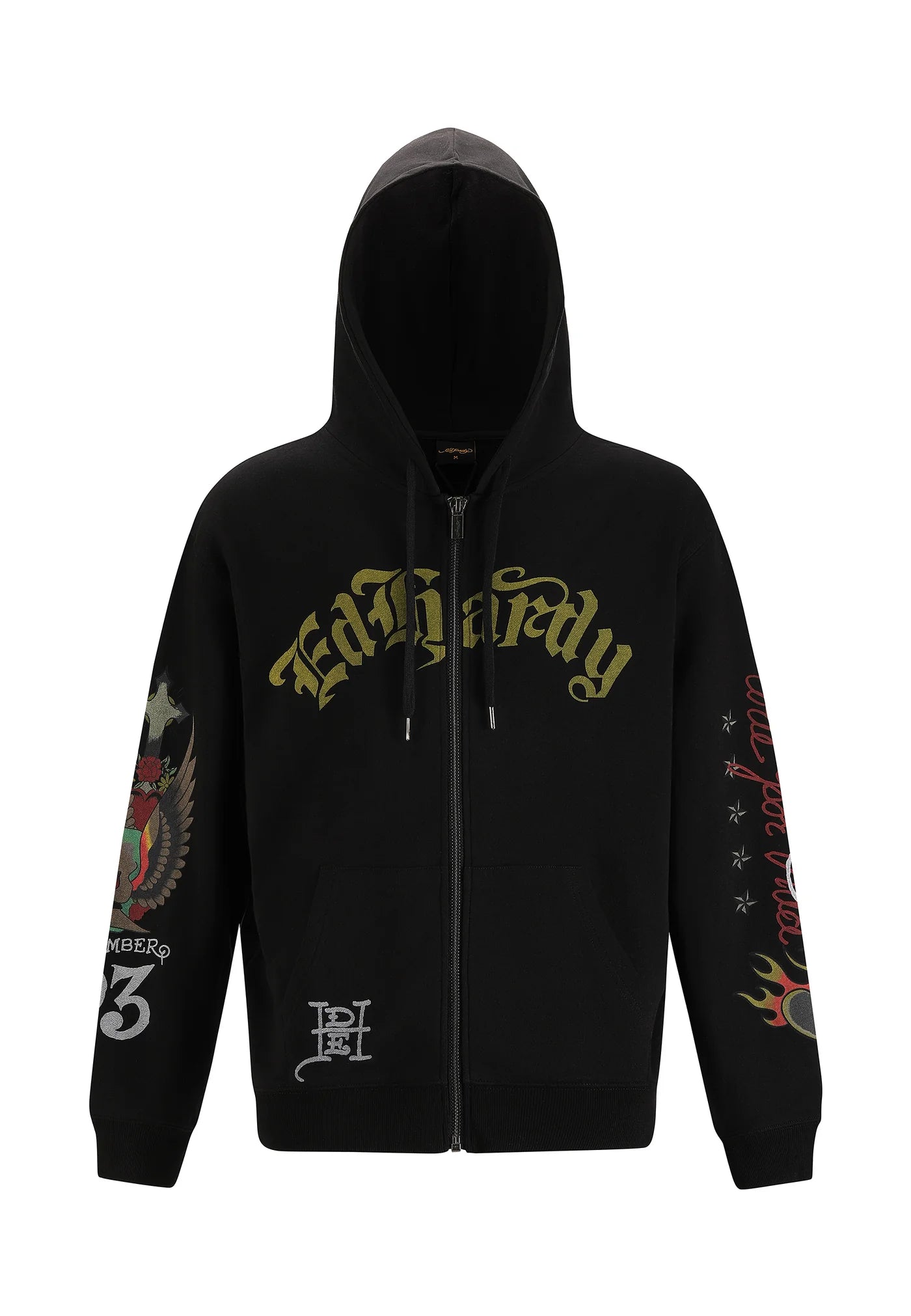 Ed Hardy Skull Out Of Hell Hoodie