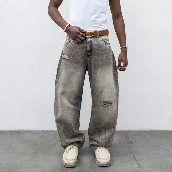 Jeans Balloon vintage acid-wash