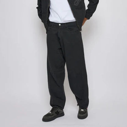 Pantalone FRWRD Baggy in denim Nero