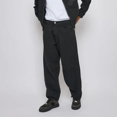 Pantalone FRWRD Baggy in denim Nero