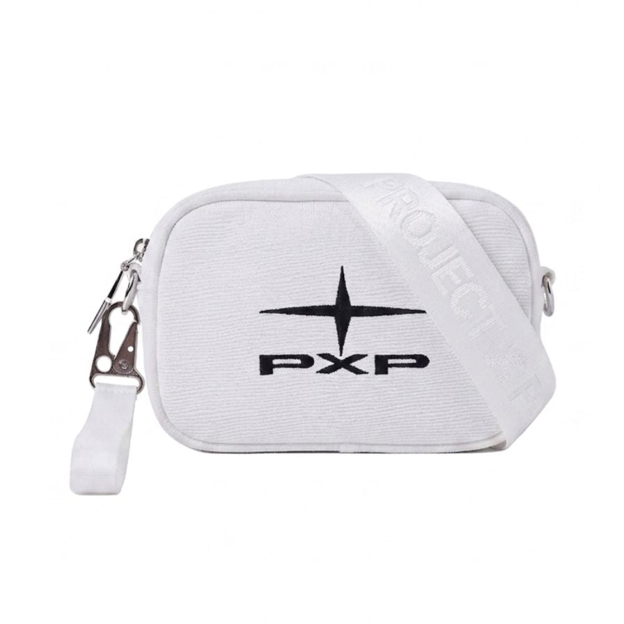 Borsa a tracolla piccola Essentials PXP bianca