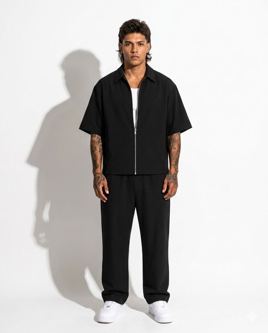 Coordinato Sartoriale Urban Ease Nero