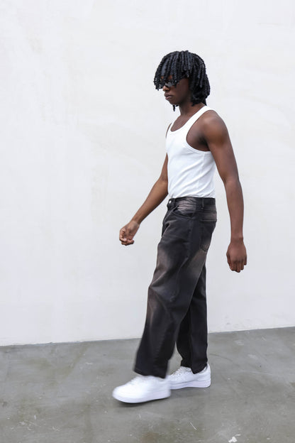 Jeans Balloon Marrone